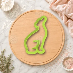 Greyhound Dog Shape Cookie Cutter