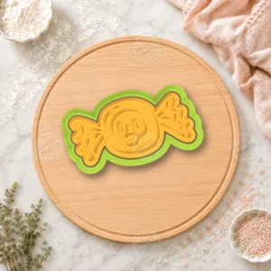 Skull Candy Cookie Cutter & Stamp