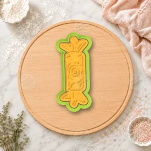 Wrapped Candy 6 Cookie Cutter & Stamp