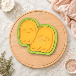Ghost 1 Cookie Cutter & Stamp