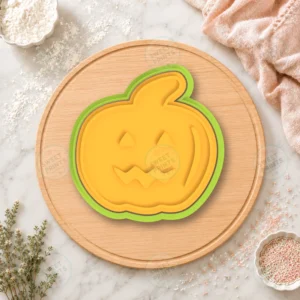 Pumpkin 1 Cookie Cutter & Stamp
