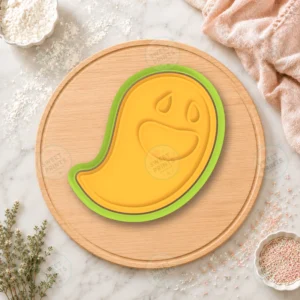 Happy Ghost Cookie Cutter & Stamp
