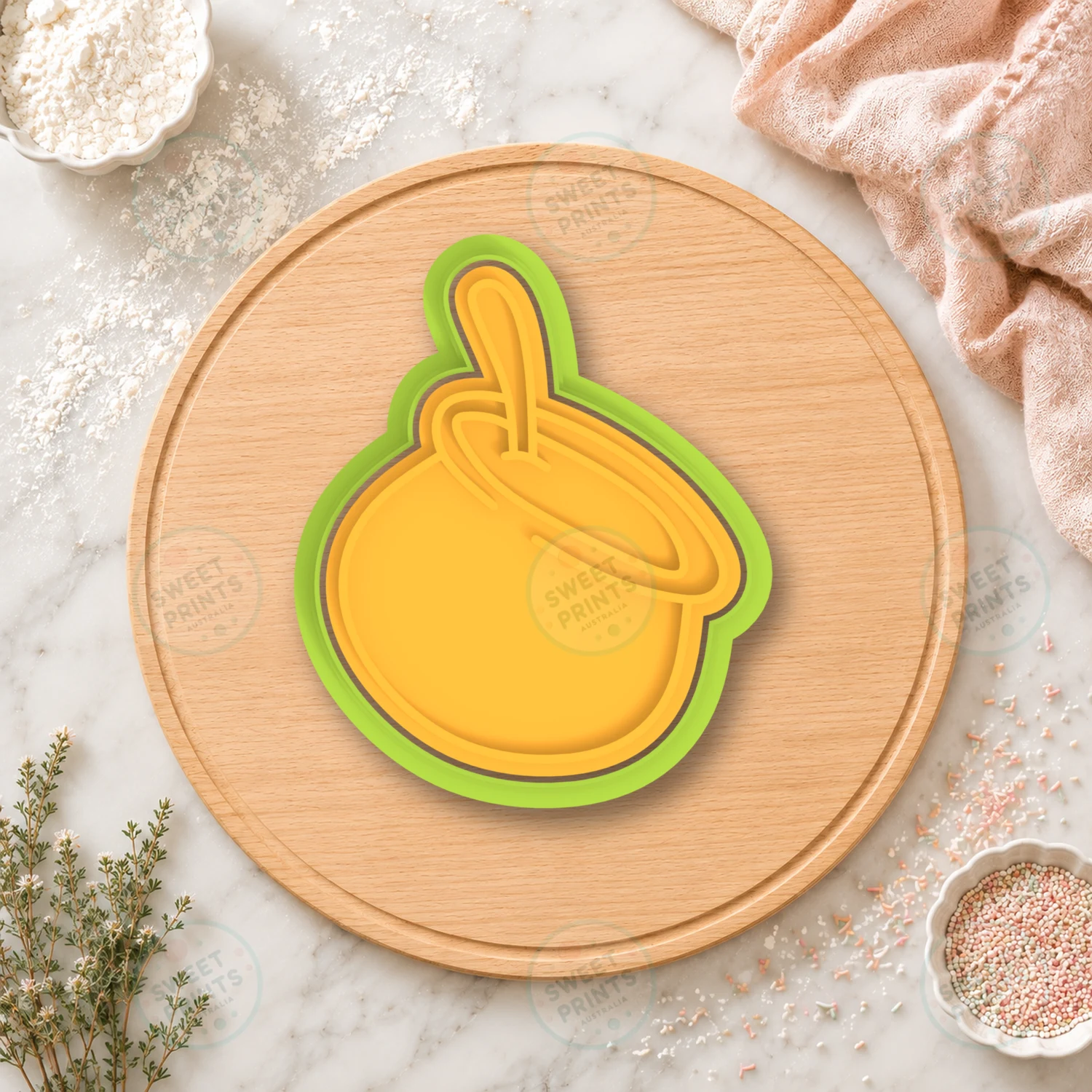 Witch Cauldron Cookie Cutter & Stamp cookie cutter