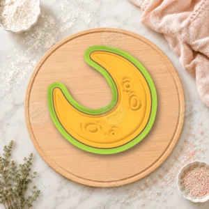 Crescent Moon Cookie Cutter & Stamp