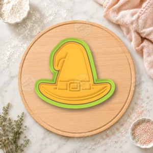 Witch Hat 3 Cookie Cutter & Stamp