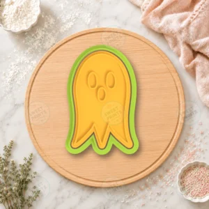 Simple Ghost Cookie Cutter & Stamp