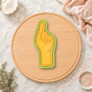 Pointing Finger Hand Cookie Cutter & Stamp