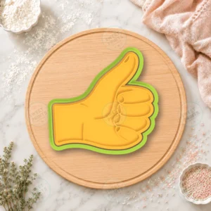 Thumbs Up Fist Hand Cookie Cutter & Stamp