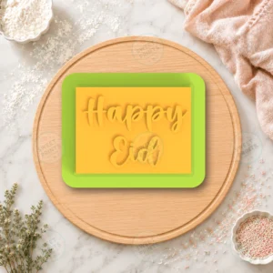 Happy Eid Cookie Cutter & Stamp