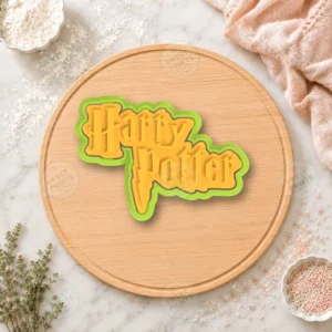 Harry Potter Logo Cookie Cutter & Stamp