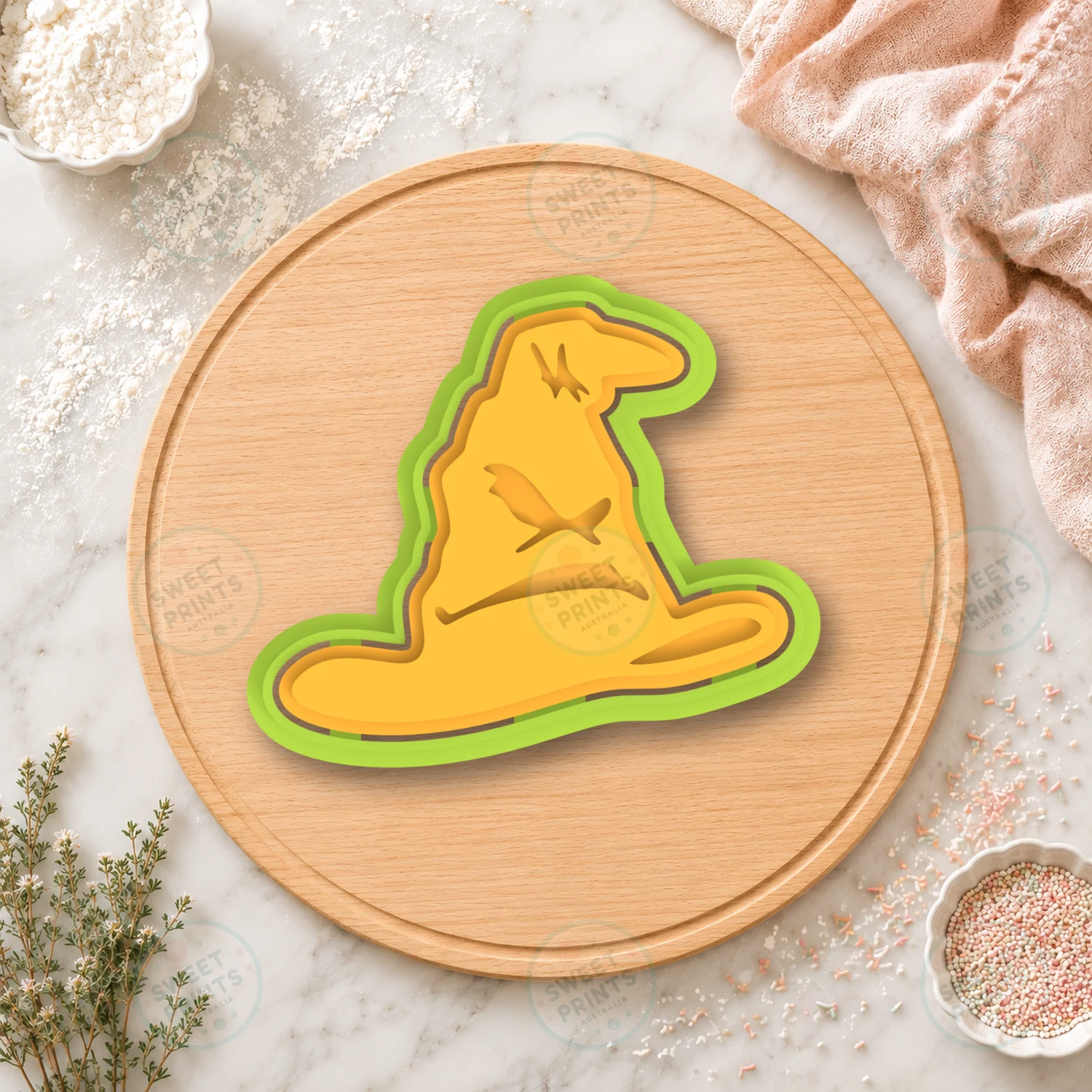 Sorting Hat 1 Cookie Cutter & Stamp cookie cutter