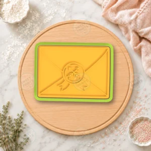Hogwarts Letter Envelope Cookie Cutter & Stamp