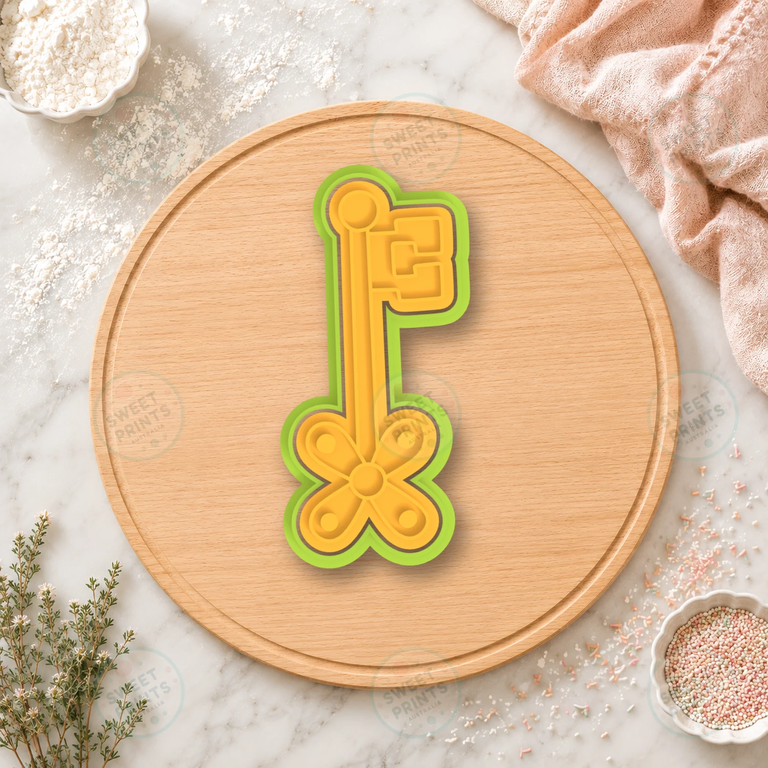 Skeleton Key Cookie Cutter & Stamp cookie cutter