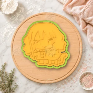 Hermione With Cat Cookie Cutter & Stamp