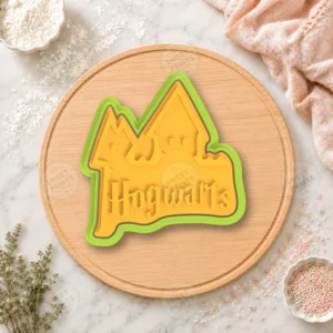 Hogwarts Castle Sign Cookie Cutter & Stamp