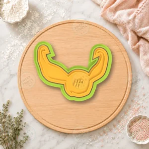 Stag Antlers HP Emblem Cookie Cutter & Stamp