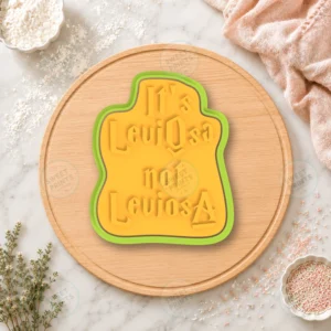 Leviosa Plaque Cookie Cutter & Stamp