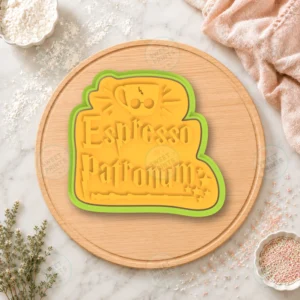 Espresso Patronum Cup Plaque Cookie Cutter & Stamp