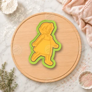Heidi Dancing Cookie Cutter & Stamp