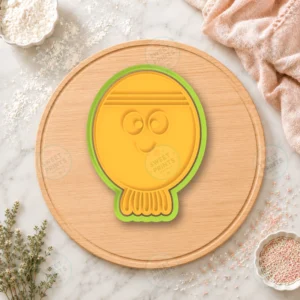 Balloon Character Cookie Cutter & Stamp