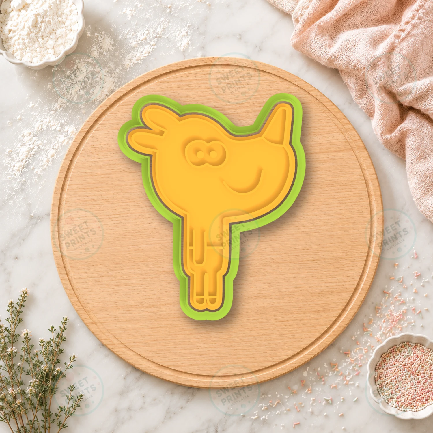 Happy Bird Cookie Cutter & Stamp cookie cutter
