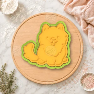 Husky Side Profile Cookie Cutter & Stamp