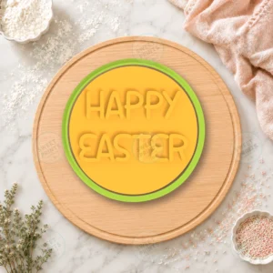 Happy Easter Lettering 2 Cookie Cutter & Stamp