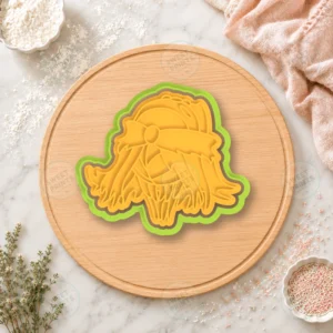 Hollow Knight Masked Character Cookie Cutter & Stamp
