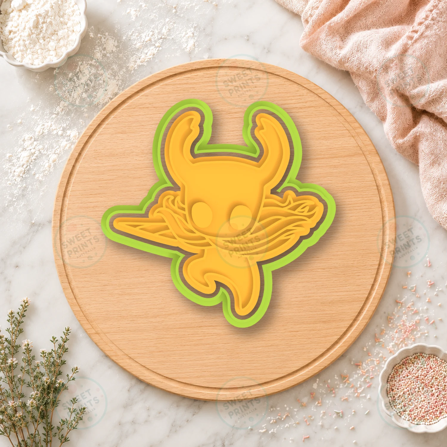 The Knight Mask Cookie Cutter & Stamp cookie cutter