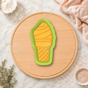 Ice Cream Cookie Cutter & Stamp