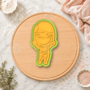 Violet Parr Cookie Cutter & Stamp