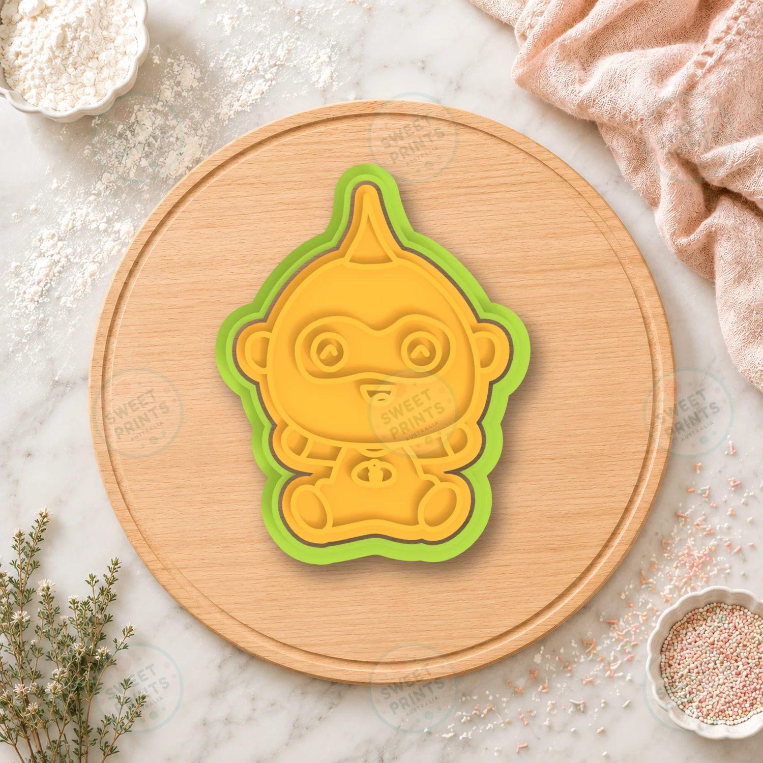 Jack-jack Cookie Cutter & Stamp cookie cutter