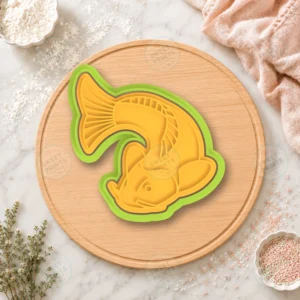 Koi Fish Cookie Cutter & Stamp