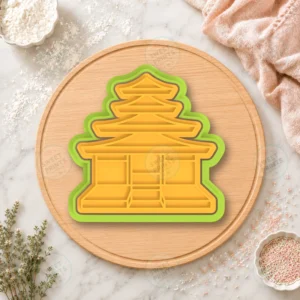 Japanese House Cookie Cutter & Stamp