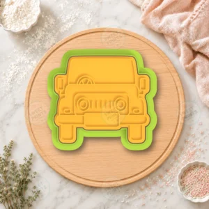 Jeep Cookie Cutter & Stamp