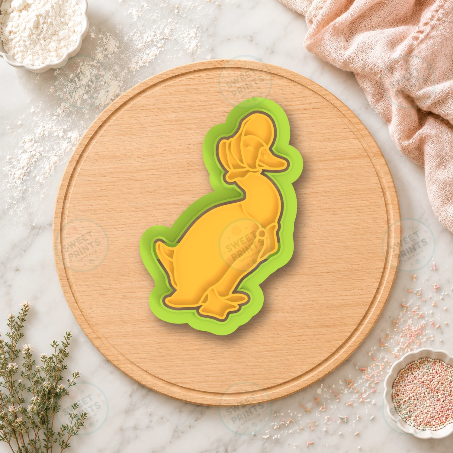Jemima Puddle-duck Peter Rabbit Cookie Cutter & Stamp cookie cutter