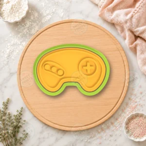 Retro Game Controller Cookie Cutter & Stamp