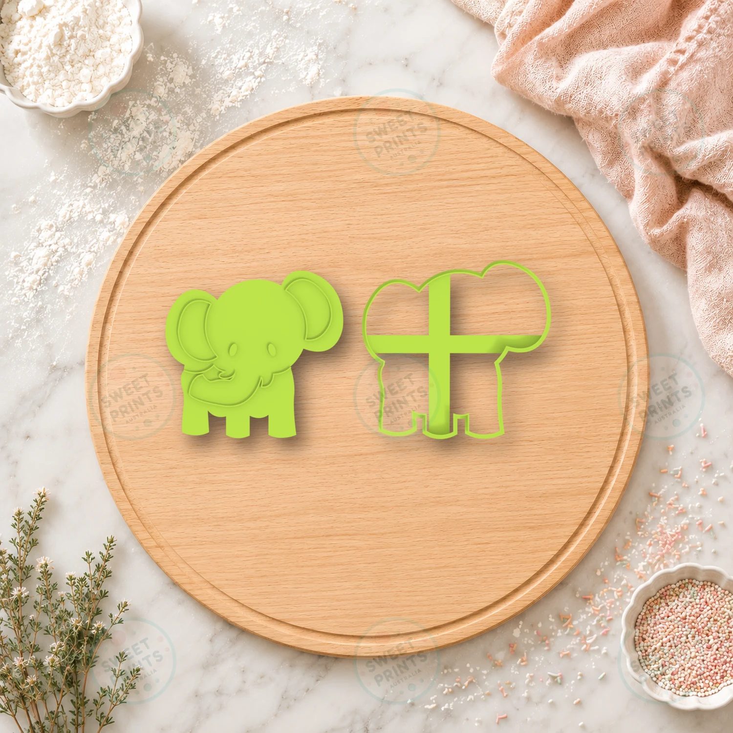 Elephant Bar Cookie Cutter cookie cutter