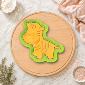 Zebra 2 Cookie Cutter & Stamp