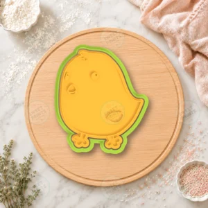 Kawaii Chick 1 Cookie Cutter & Stamp