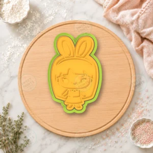 Bunny Girl Character Cookie Cutter & Stamp