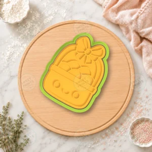 Kawaii Easter Basket Cookie Cutter & Stamp
