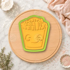 French Fries Cookie Cutter & Stamp