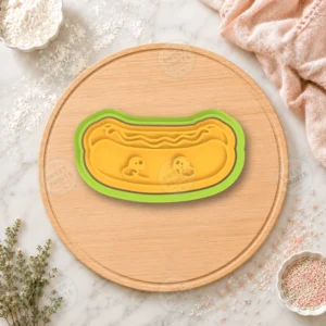 Hot Dog Cookie Cutter & Stamp