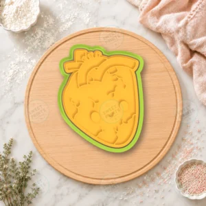 Kawaii Heart Organ Cookie Cutter & Stamp