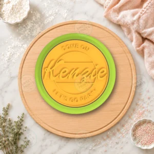 Kenzie Barbie Custom Cookie Cutter & Stamp