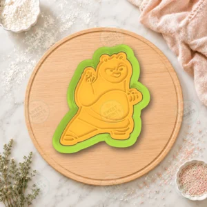 Po Kung Fu Pose Cookie Cutter & Stamp