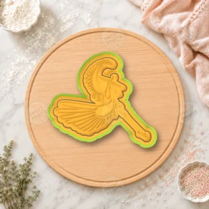 Master Crane Cookie Cutter & Stamp