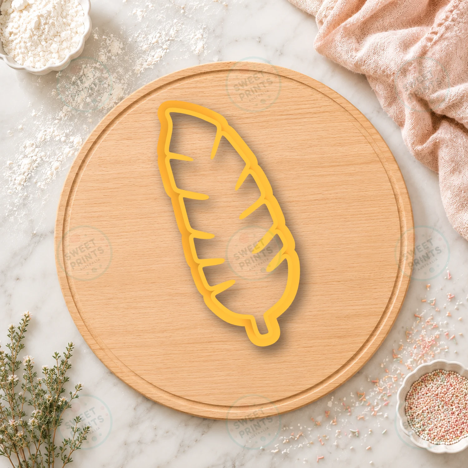 Maple Leaf 1 Cookie Stamp cookie cutter