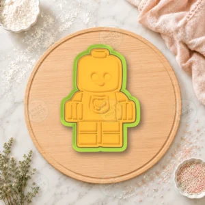 Lego Minifigure With Dog Cookie Cutter & Stamp